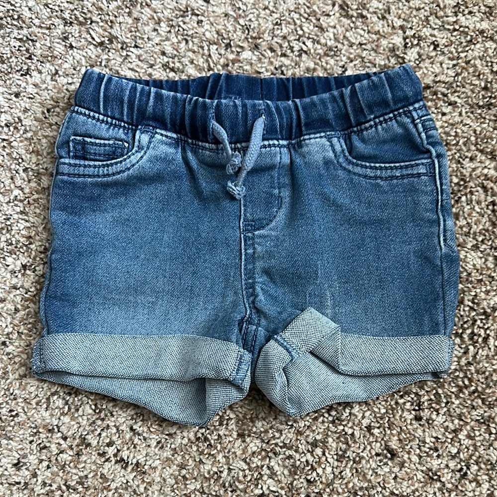 BABY GIRL CAT & JACK DENIM SHORTS